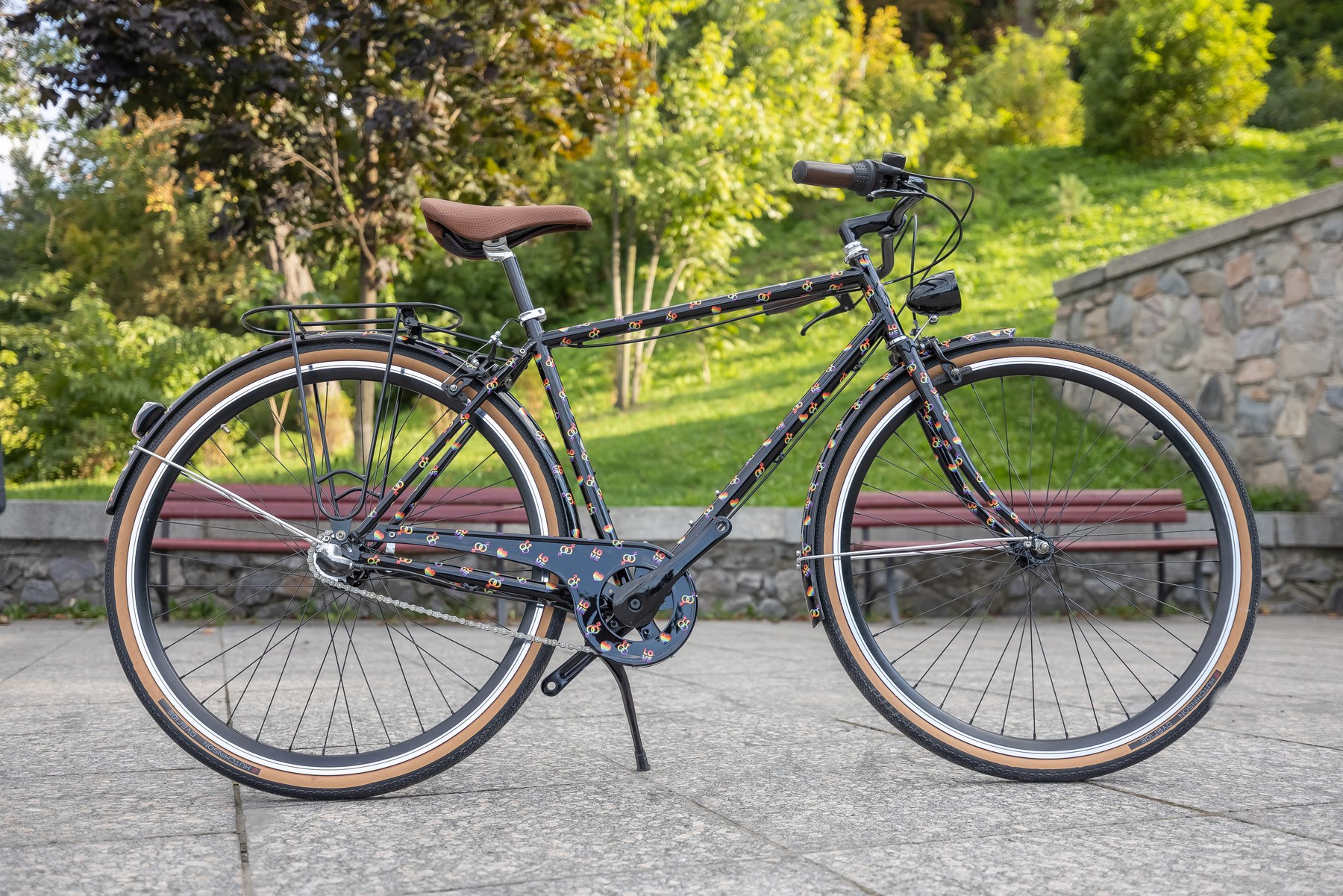 One-of-one Starry Heaven custom bicycle by PCD